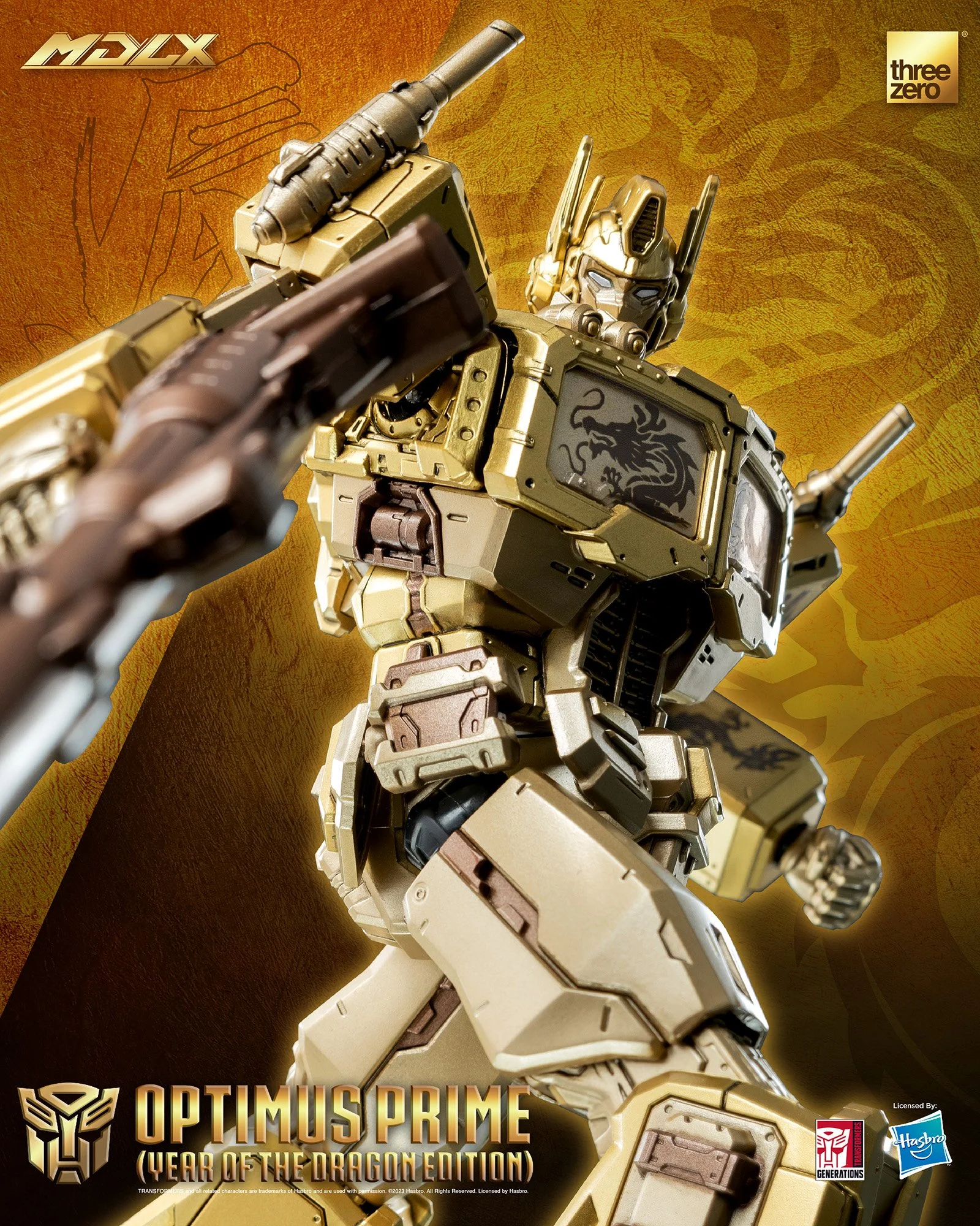Threezero MDLX オプティマスプライム 辰年エディション